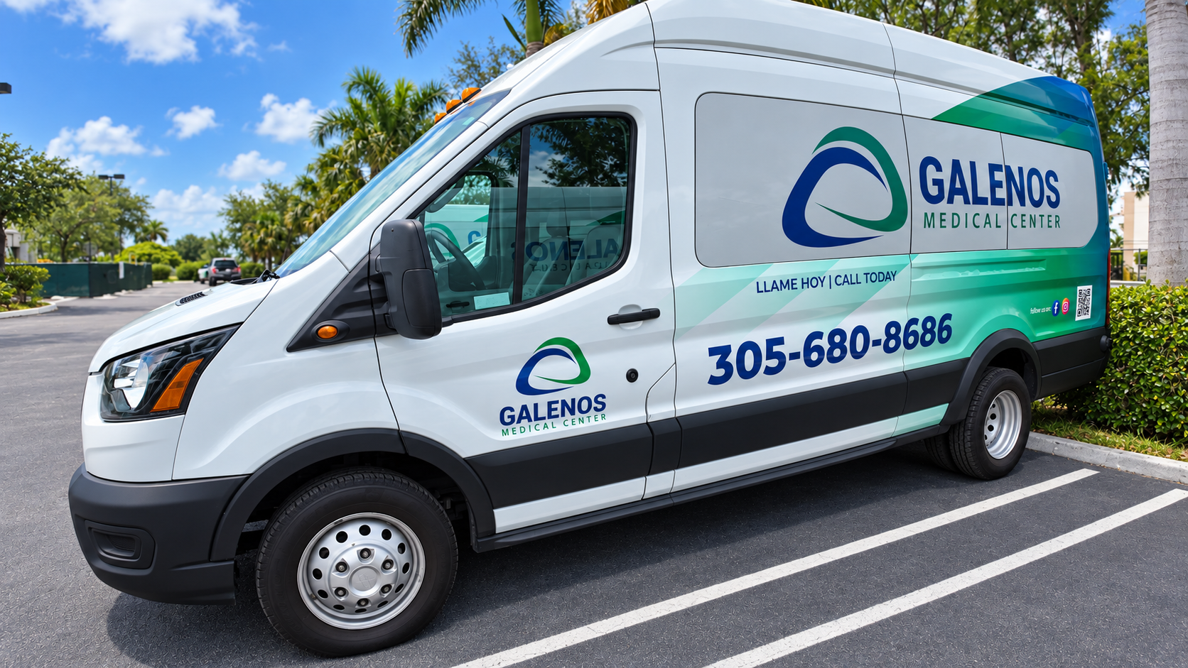 Transportation available for patients